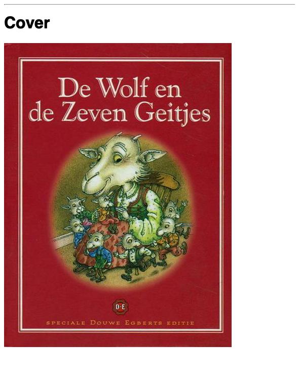 De Wolf en de Zeven Geitjes