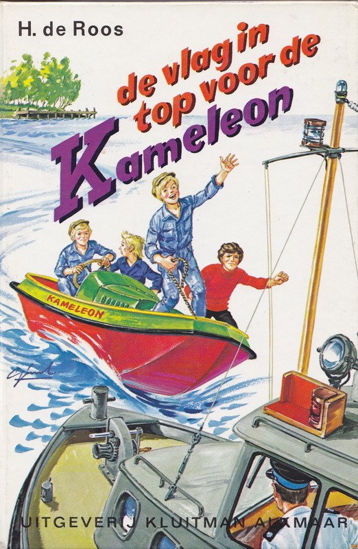 Kameleon 37 - De vlag in top voor de Kameleon