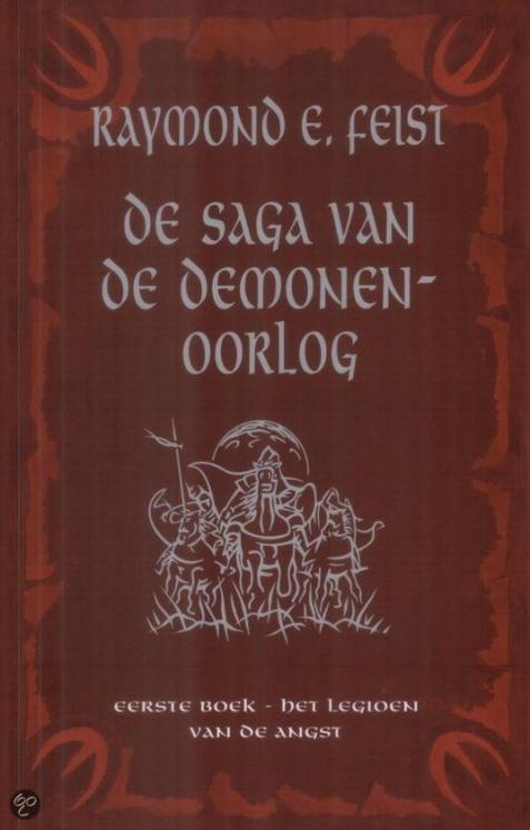 De saga van de demonenoorlog- eerste boek - het legioen van de angst